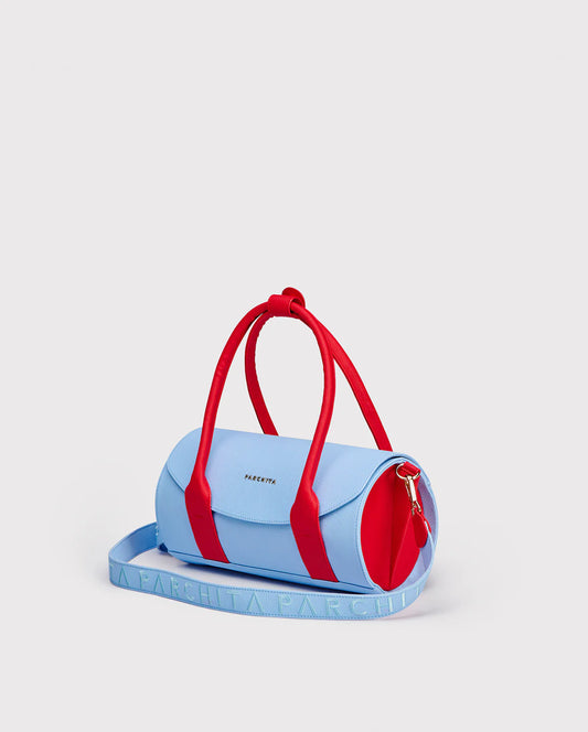 Cartera cilíndrica Charlotte - Parchita