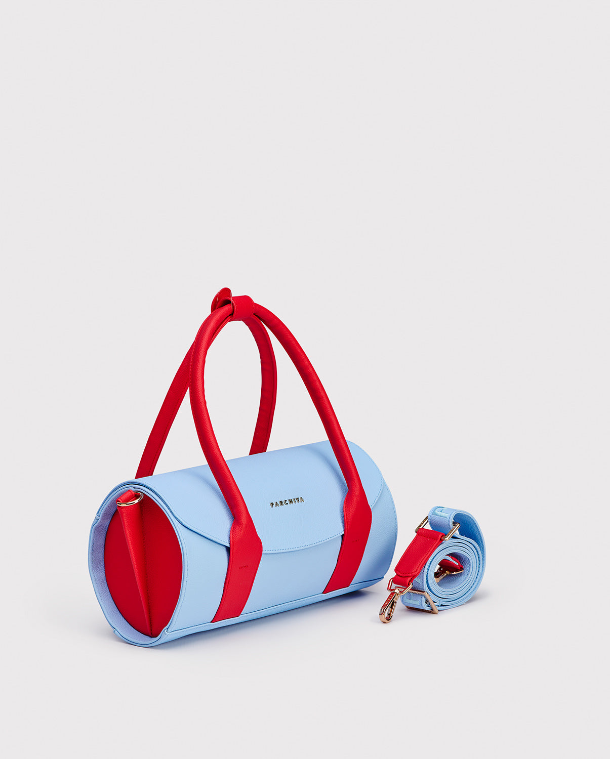 Cartera cilíndrica Charlotte - Parchita