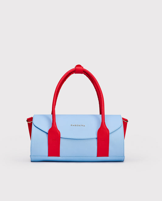 Cartera cilíndrica Charlotte - Parchita