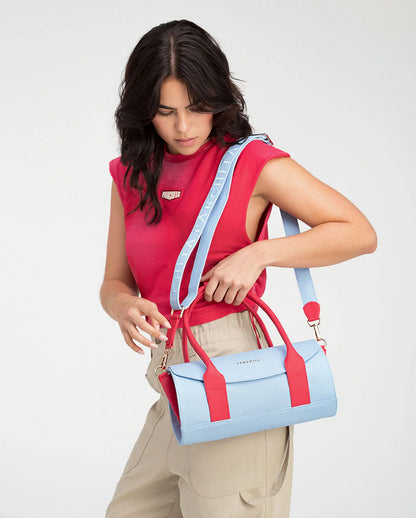Cartera cilíndrica Charlotte - Parchita
