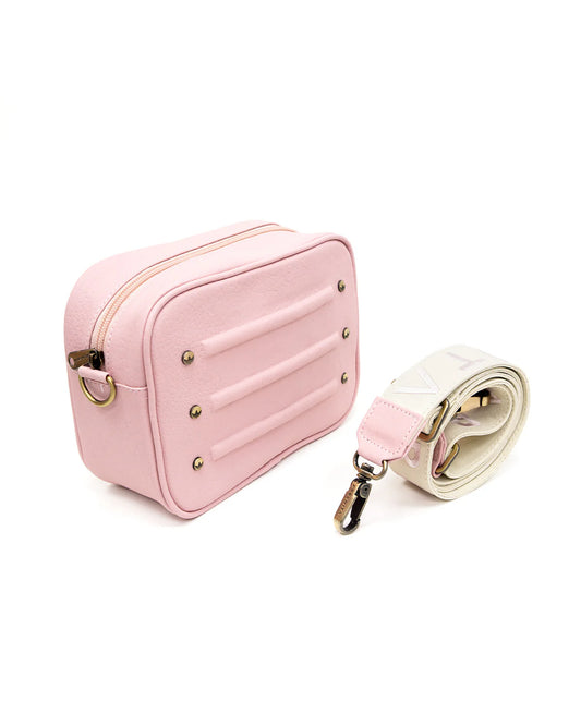 Cartera Crossbody Nuba Strap bordado - Parchita